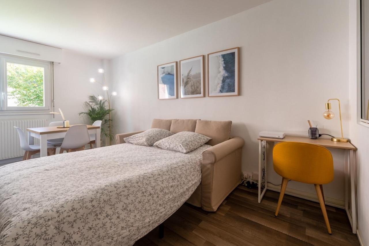 Hygge - Superbe Apt Renove Rouen Gare Avec Parking Privatif Lägenhet Exteriör bild