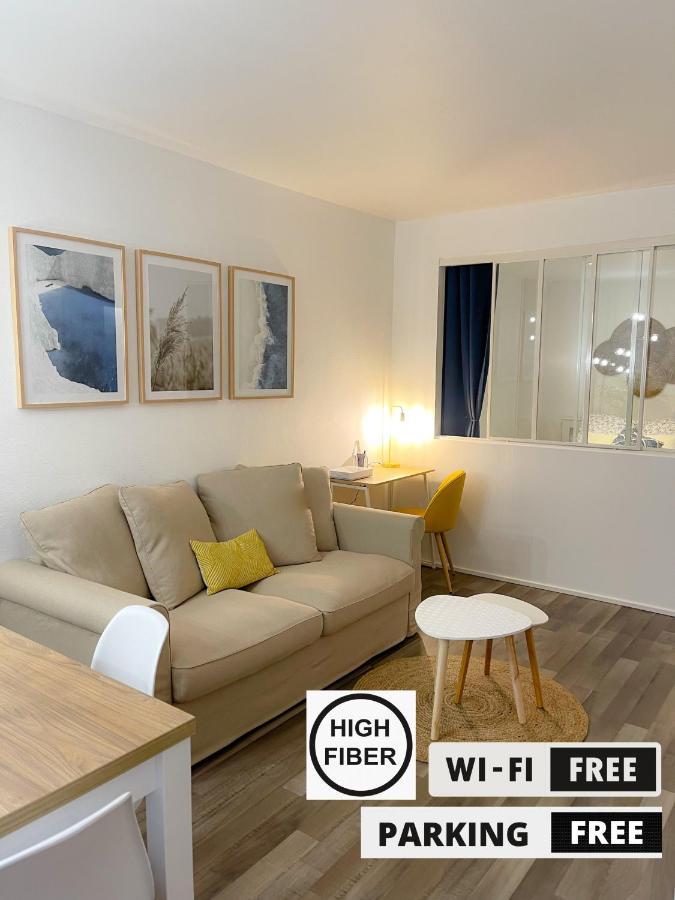 Hygge - Superbe Apt Renove Rouen Gare Avec Parking Privatif Lägenhet Exteriör bild